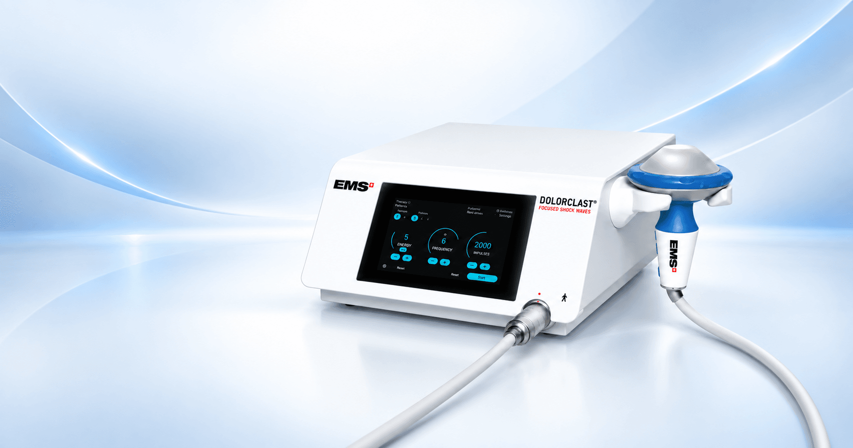 EMS-Swiss-DolorClast-Focus-Shock-Wave-Magne-tec-Canada EMS-Swiss-DolorClast-Focus-Shock-Wave-Magne-tec-Canada
